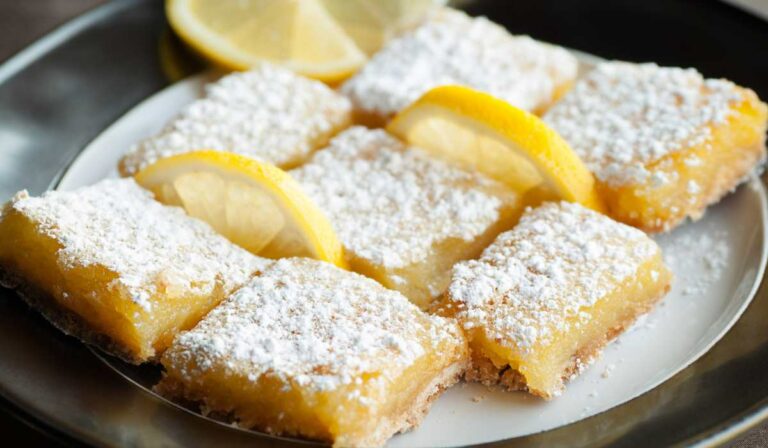 Lemon Cake Bars