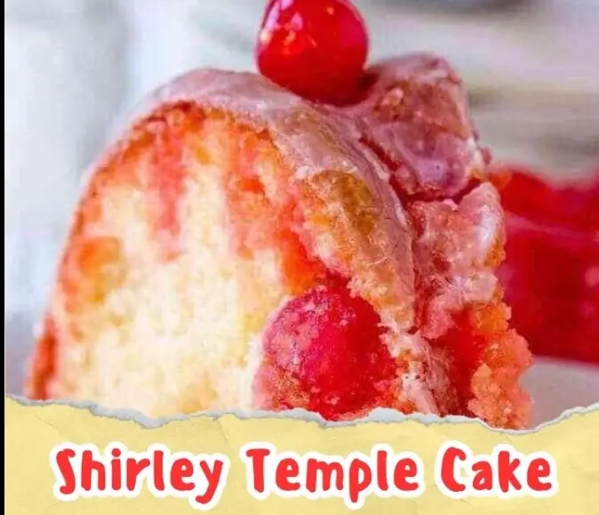 Shirley Temple Cake